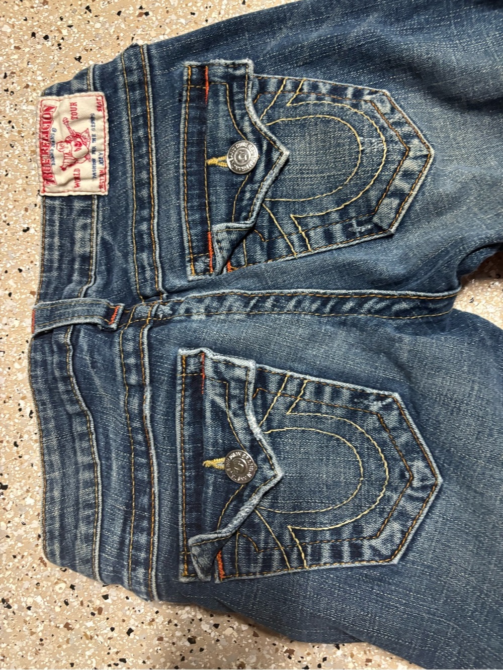 True Religion Women's Boot Cut Jeans - Dark Blue - Picture 3 of 4